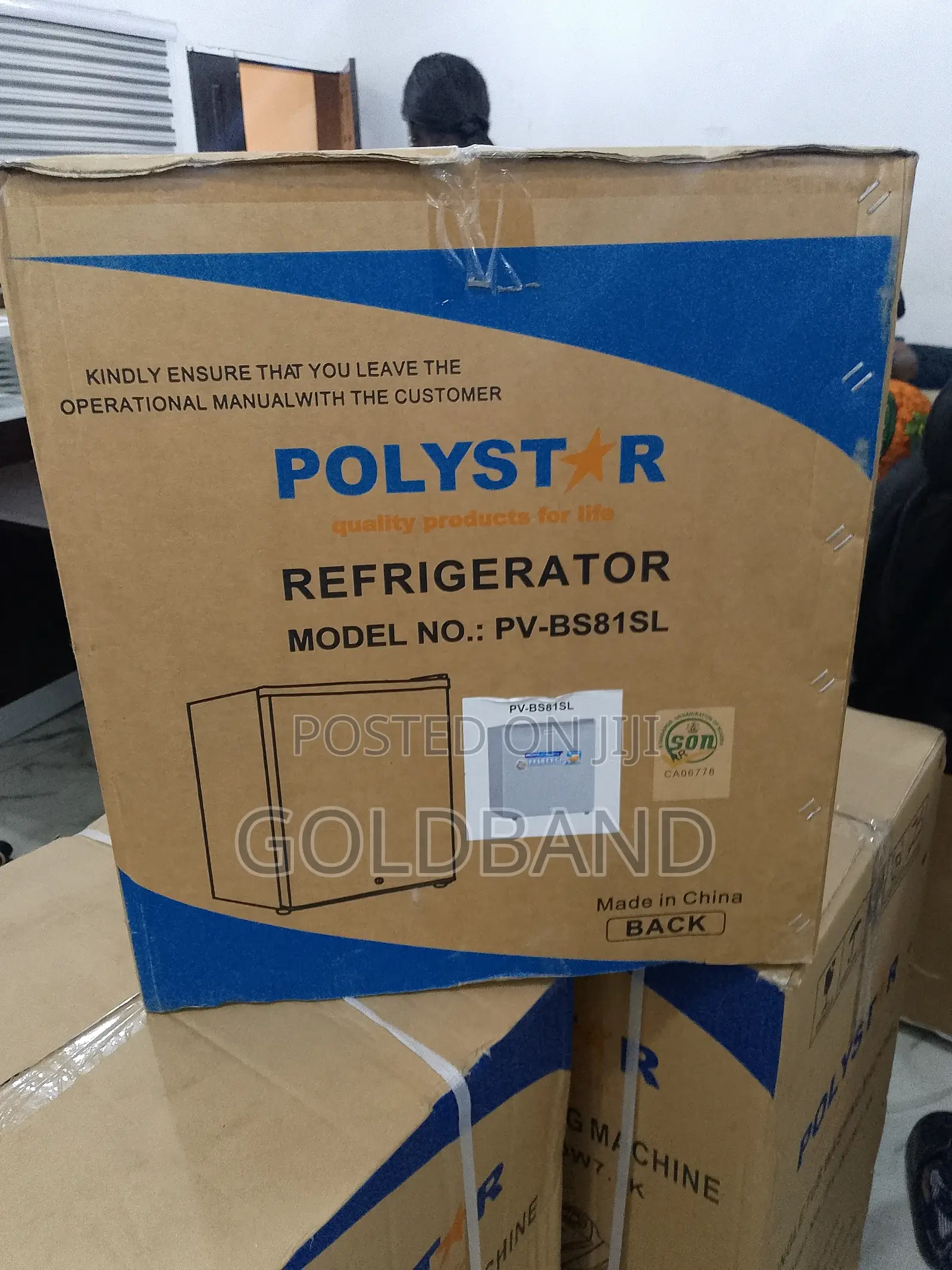Polystar 45l Mini Fridge - Ideal for Offices Studios
