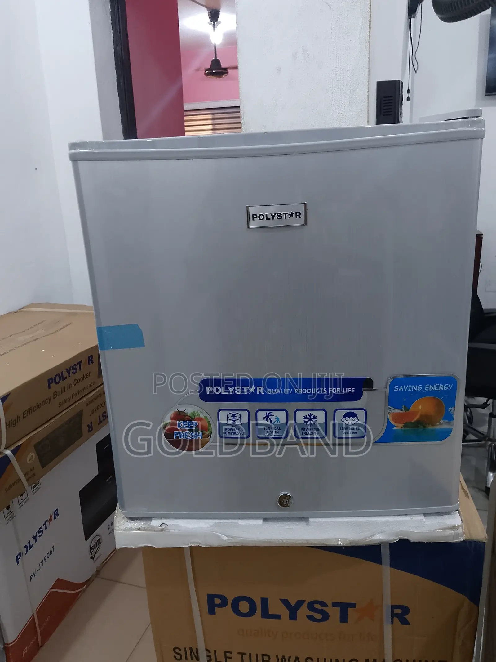 Polystar 45l Mini Fridge- Perfect for Keeping Beverages Cool