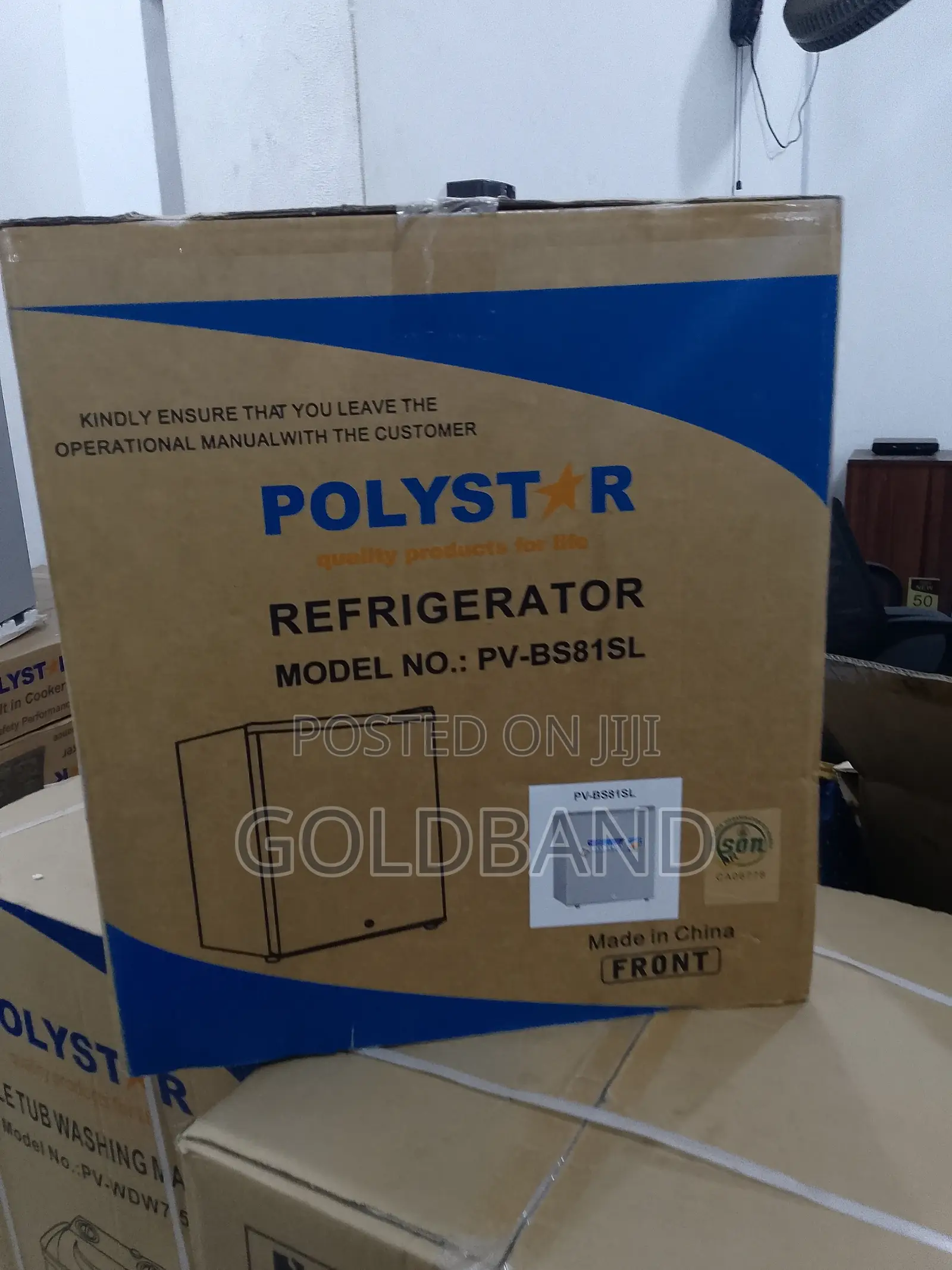 Polystar 45l Mini Fridge- Perfect for Keeping Beverages Cool