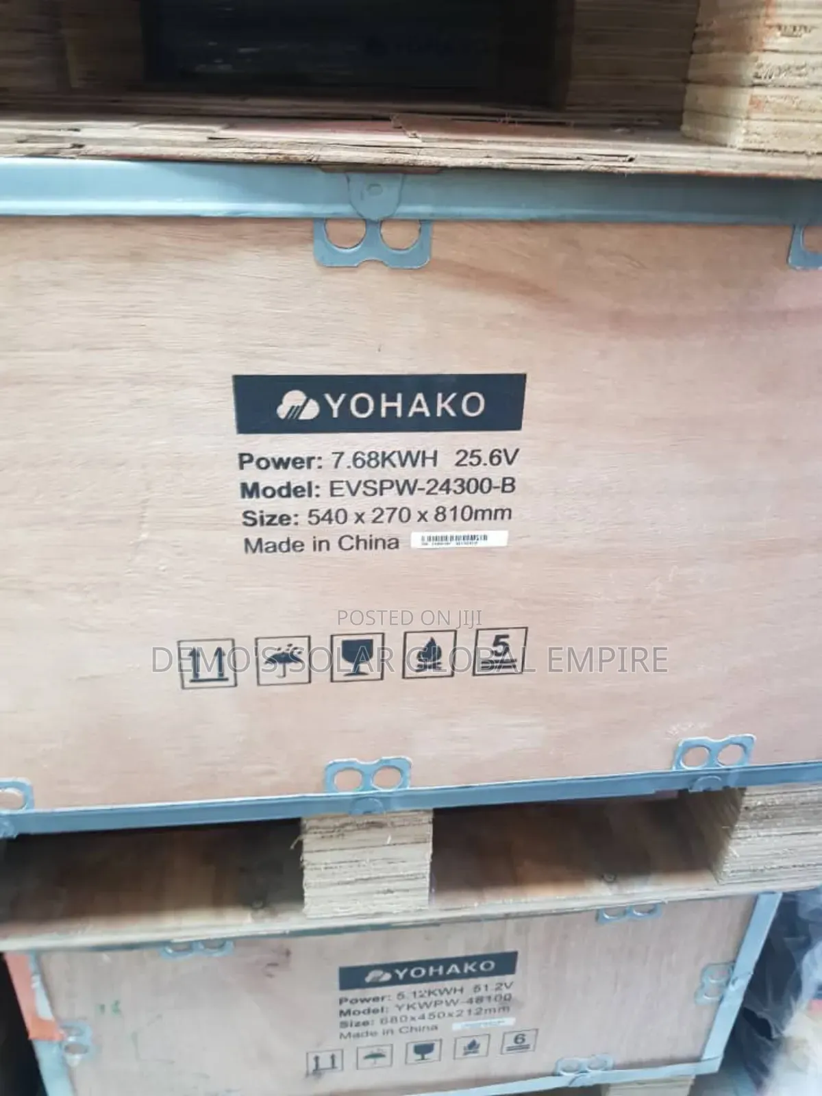7.68kwh Lithium Battery Yohako
