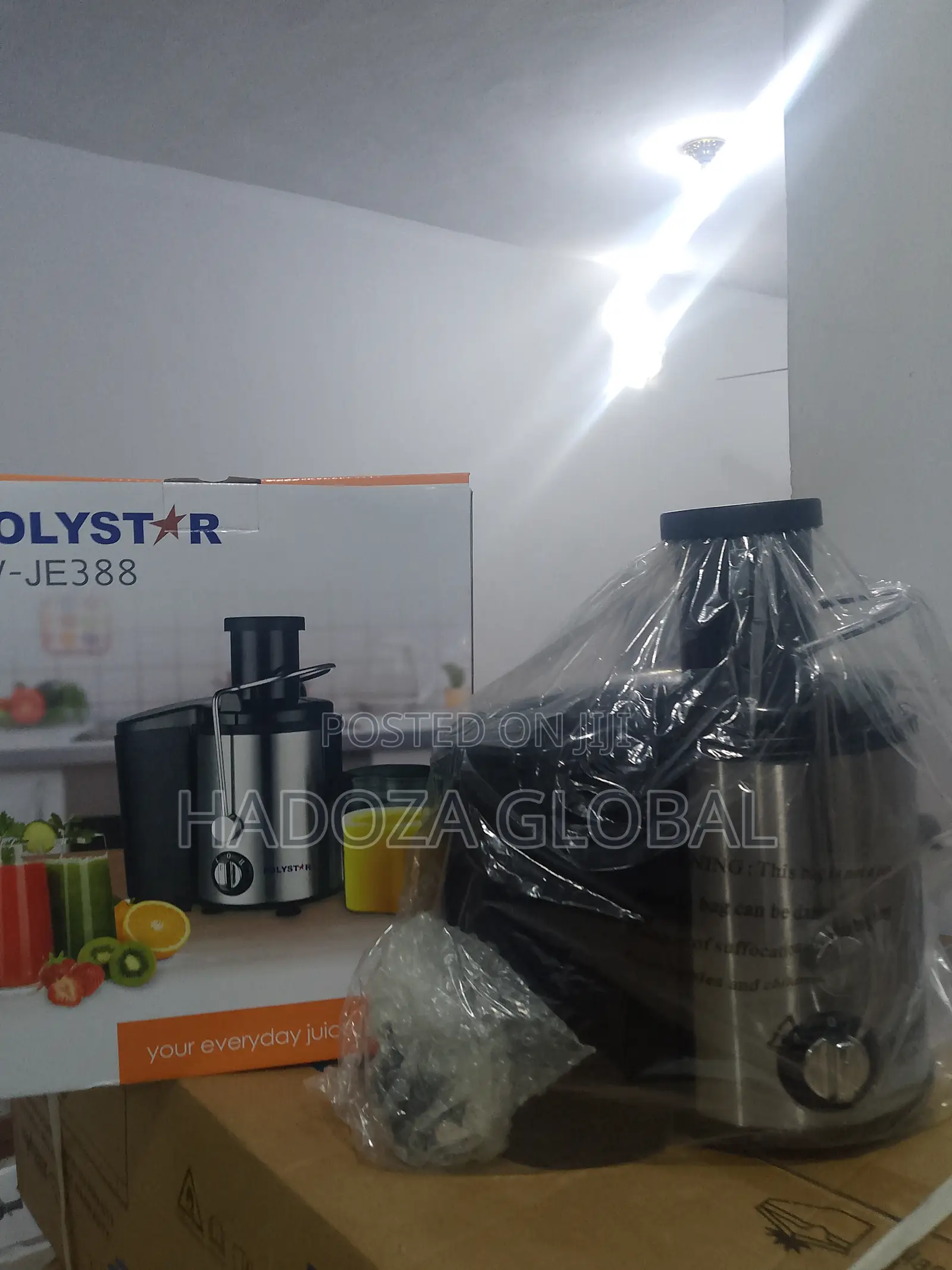 Family Friendly Juicer - Polystar Juicer Machine - Pv-je388