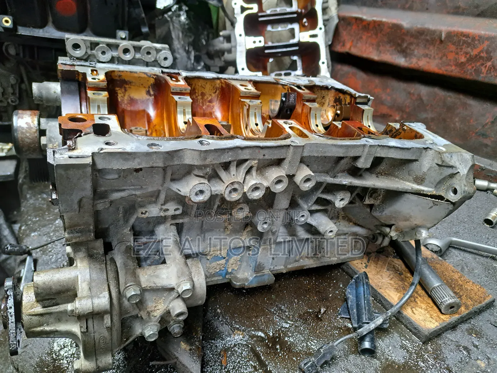 Grade One Empty Block Engine for Hyundai/Kia Motors.