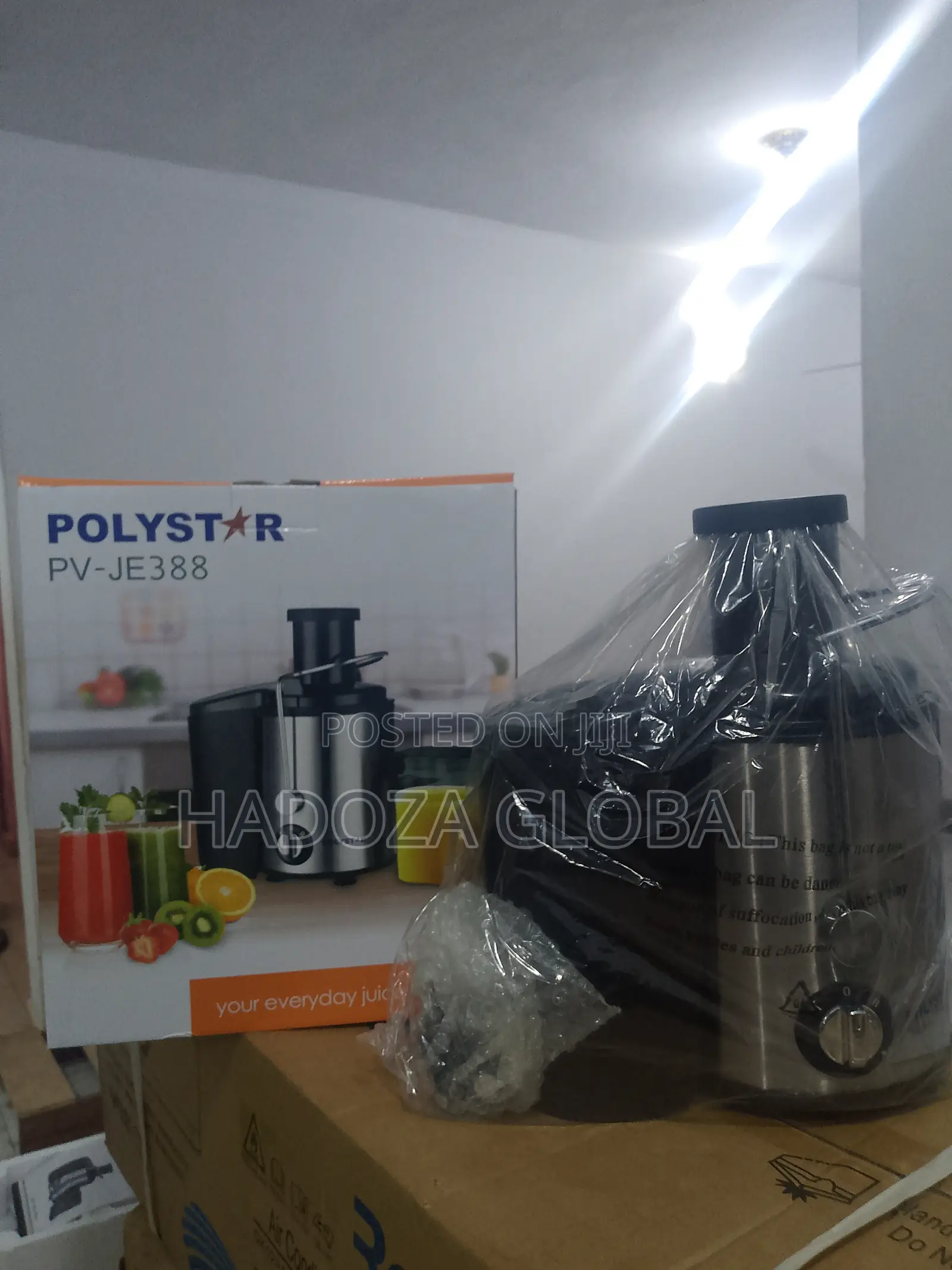 Kitchen Juice Maker - 65mm Feeder - Polystar - Pv-je388