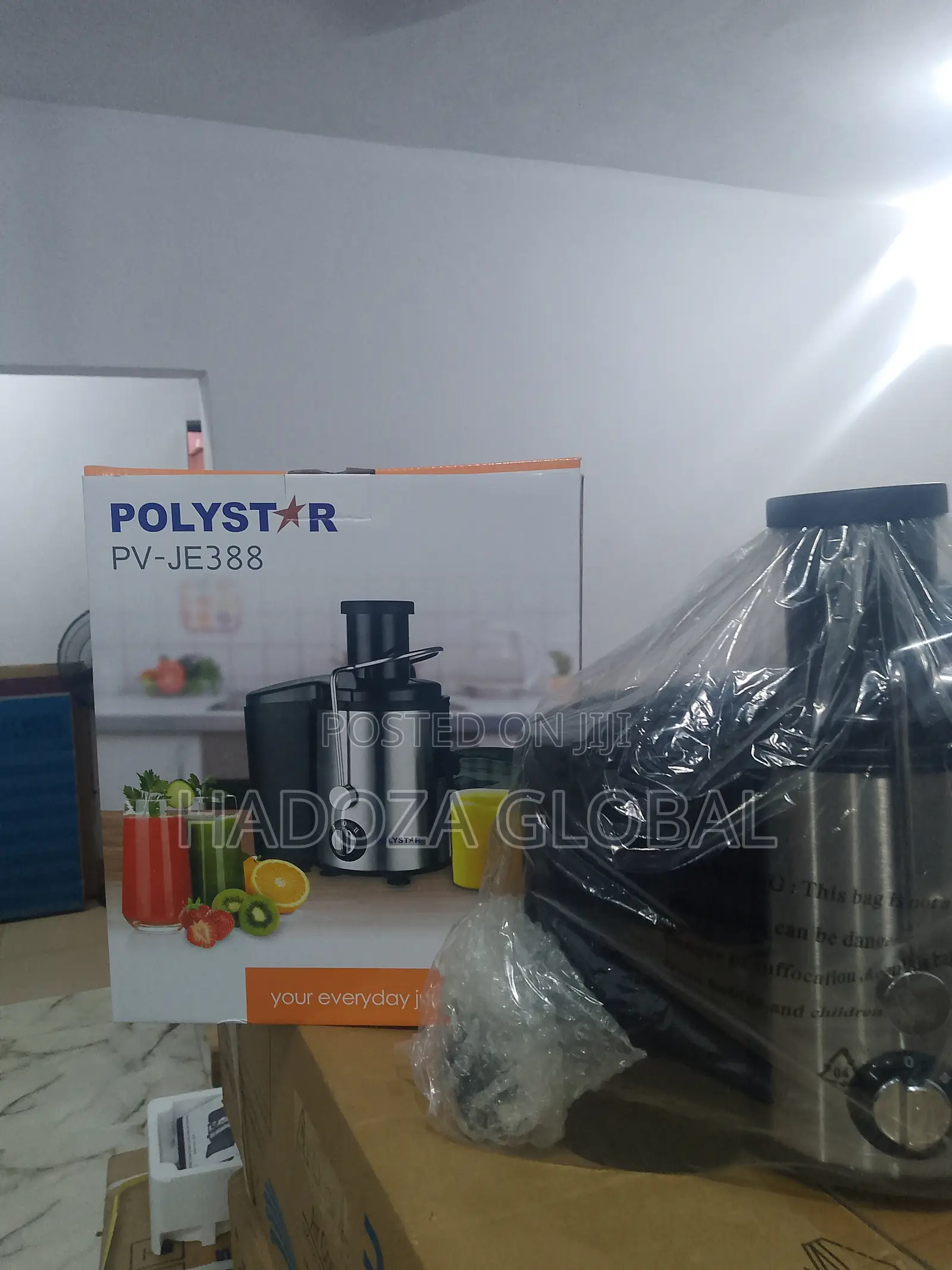 Versatile Juicer For Fruits & Veggies - Polystar - Pv-je388