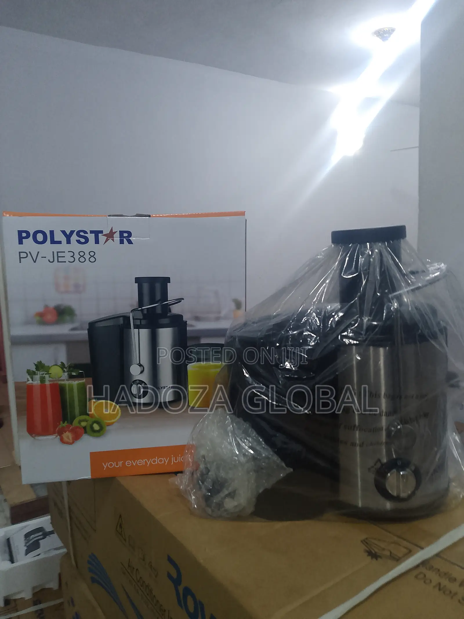 Make Juicer Instantly - Polystar 65mm Juicer - Pv-je388