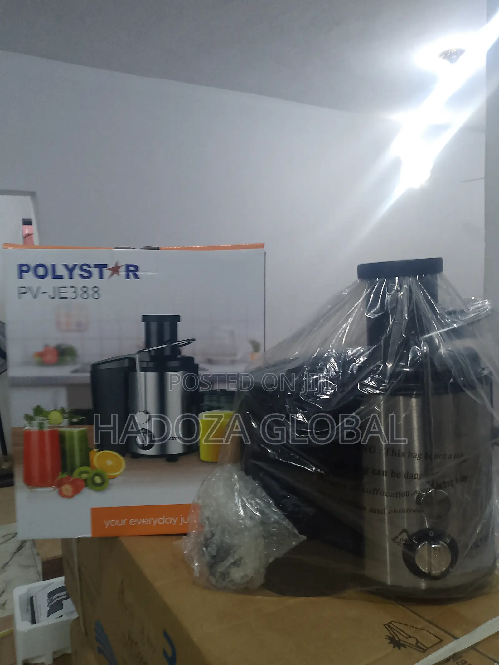 Make Juicer Instantly - Polystar 65mm Juicer - Pv-je388
