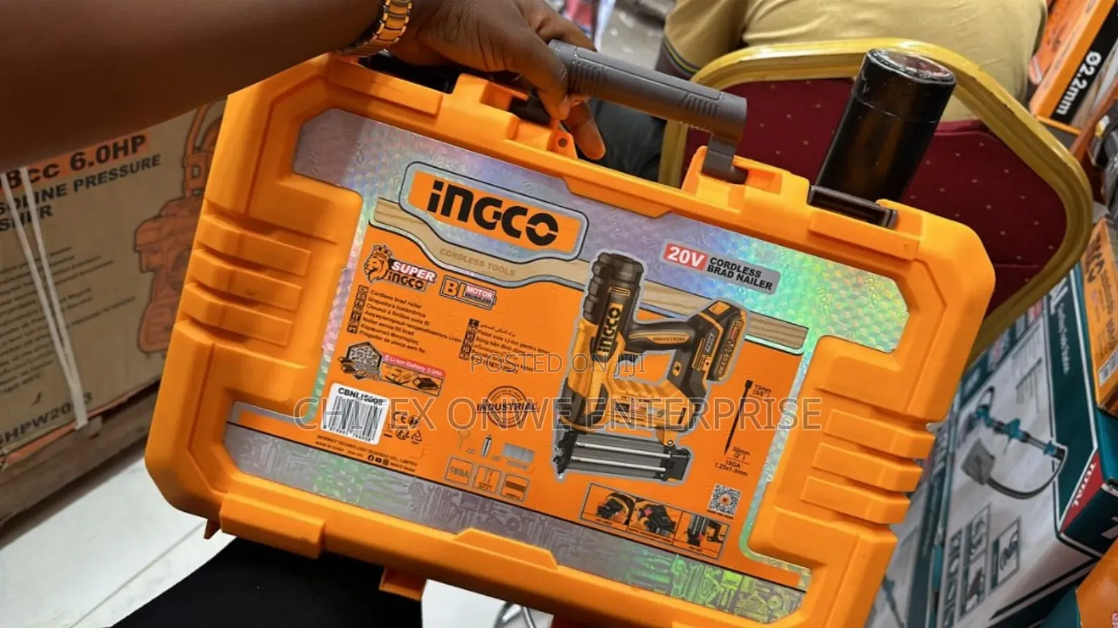 Cordless Brad Nailer