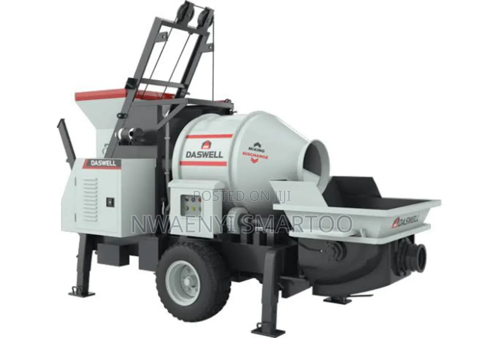 Heavy Duty Mixer With Pump