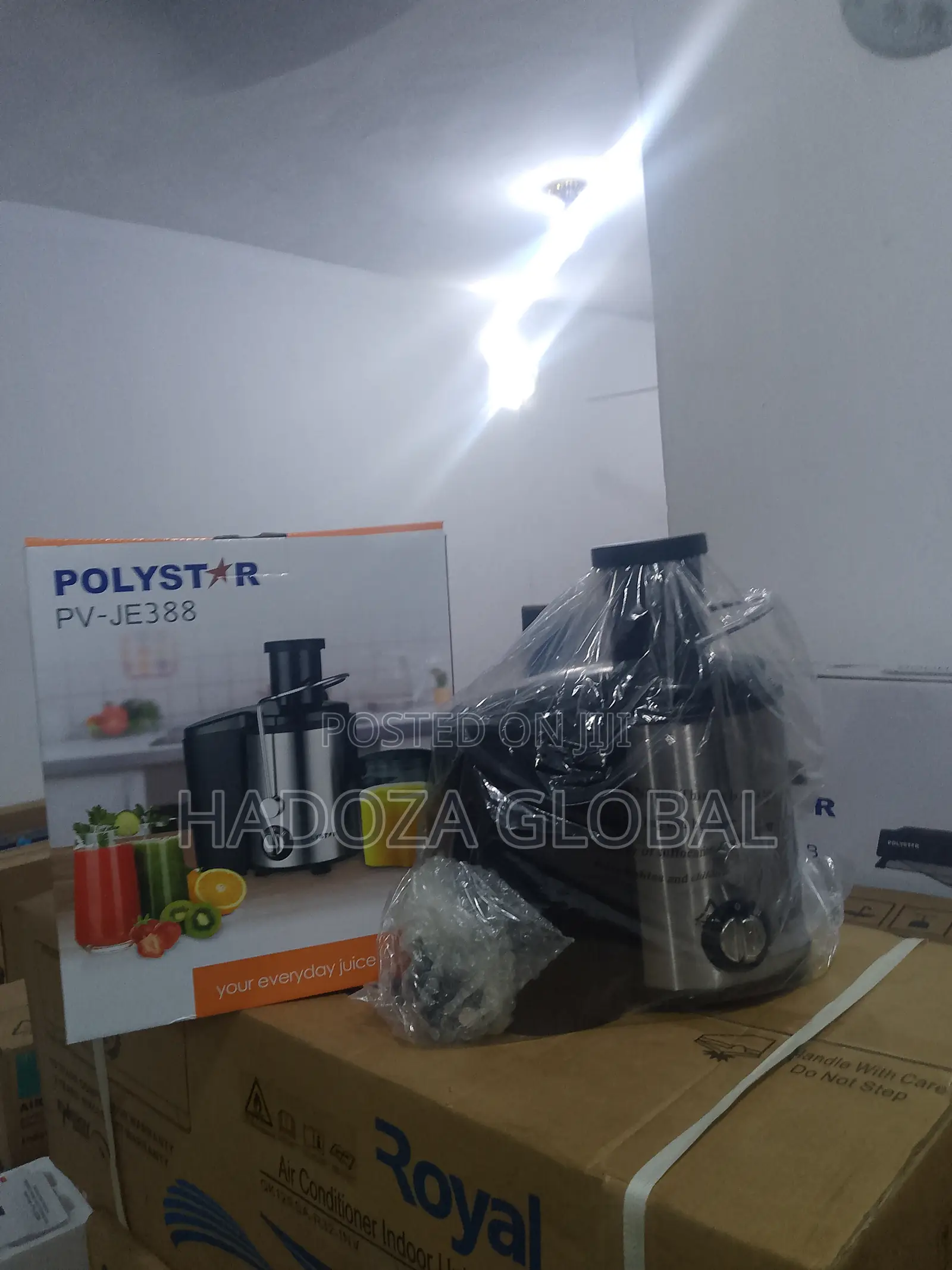 Get Healthy Juicer With Polystar 65mm Juicer - Pv-je388
