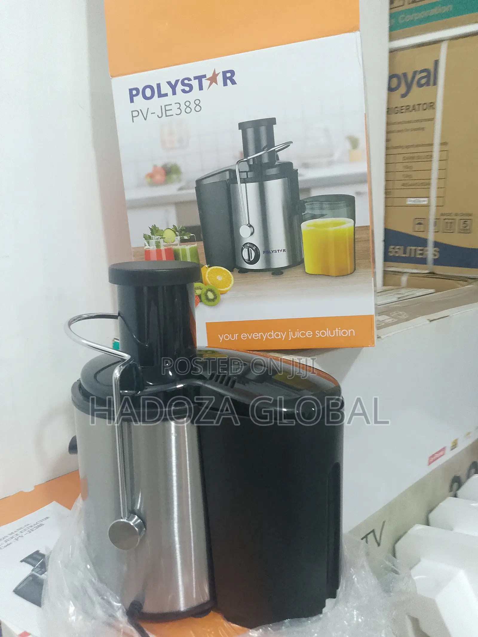 Your Daily Juice Partner - Polystar Juicer - Pv-je388