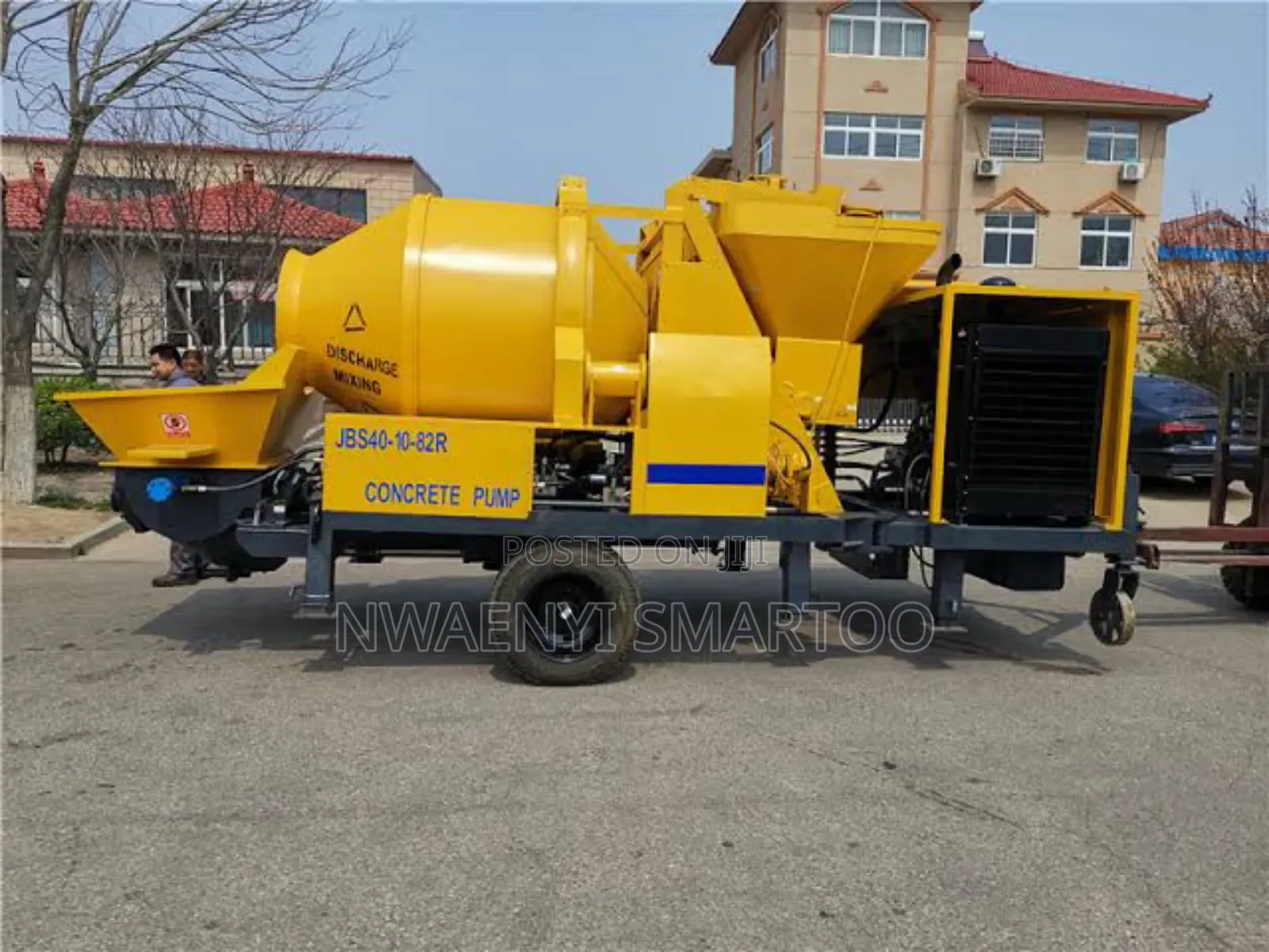 Concrete Mixer With Pump 50 Cubic
