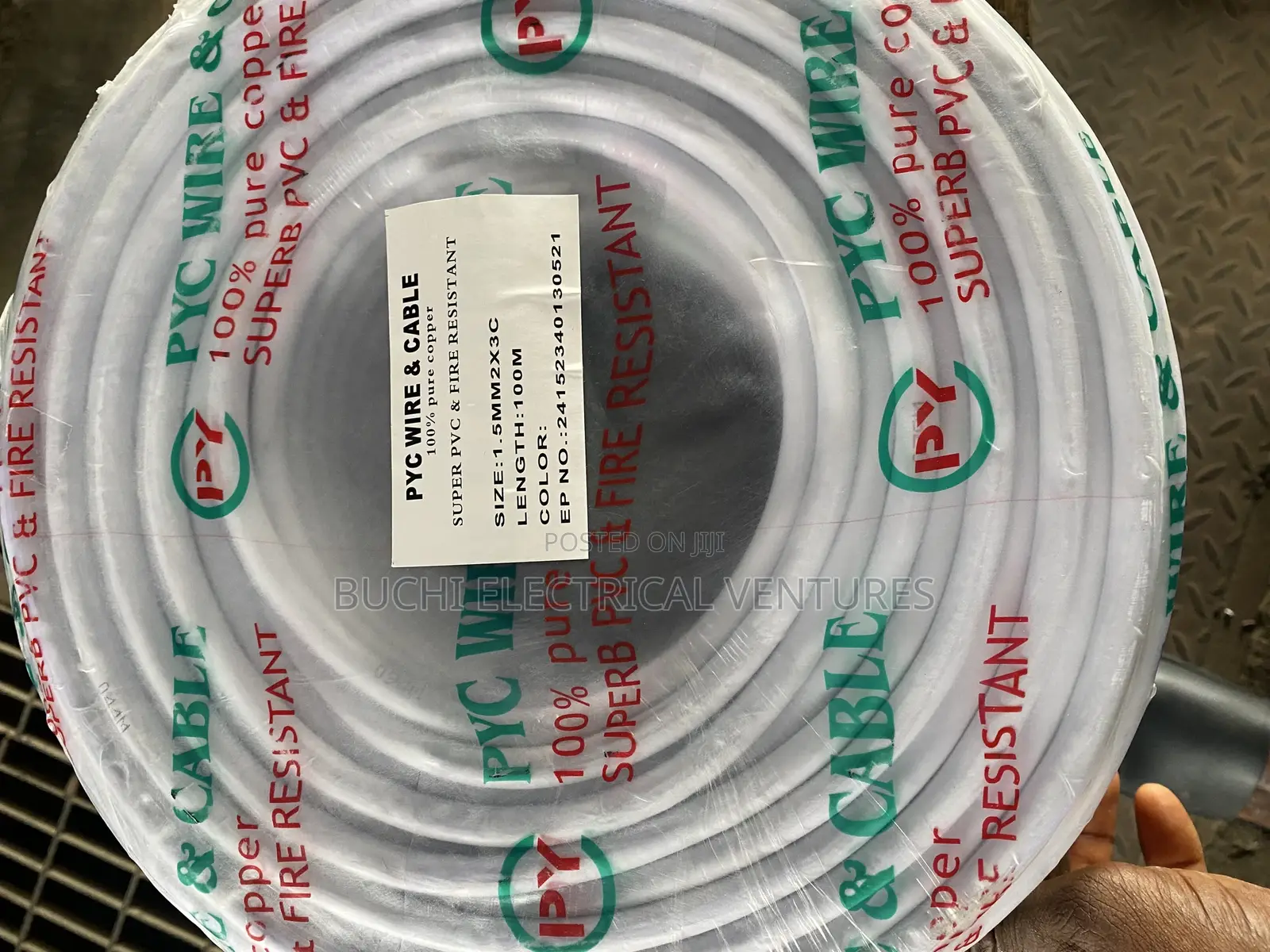 1.5mm 3core Flexible