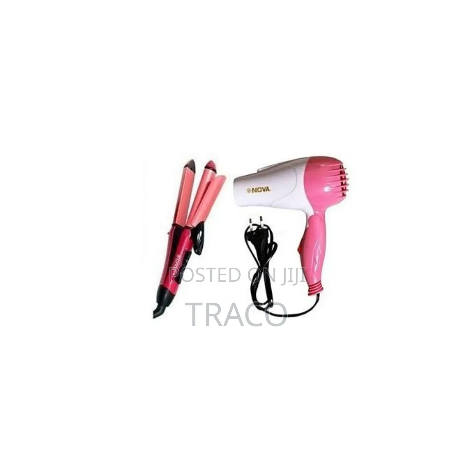 Nova Hair Straightener Curler 2in1 Hair Dryer Nova