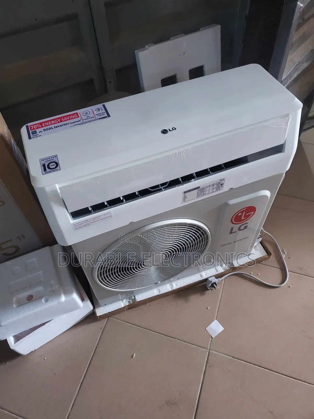 L.G Low Electricity Consumption AC 1.5hp
