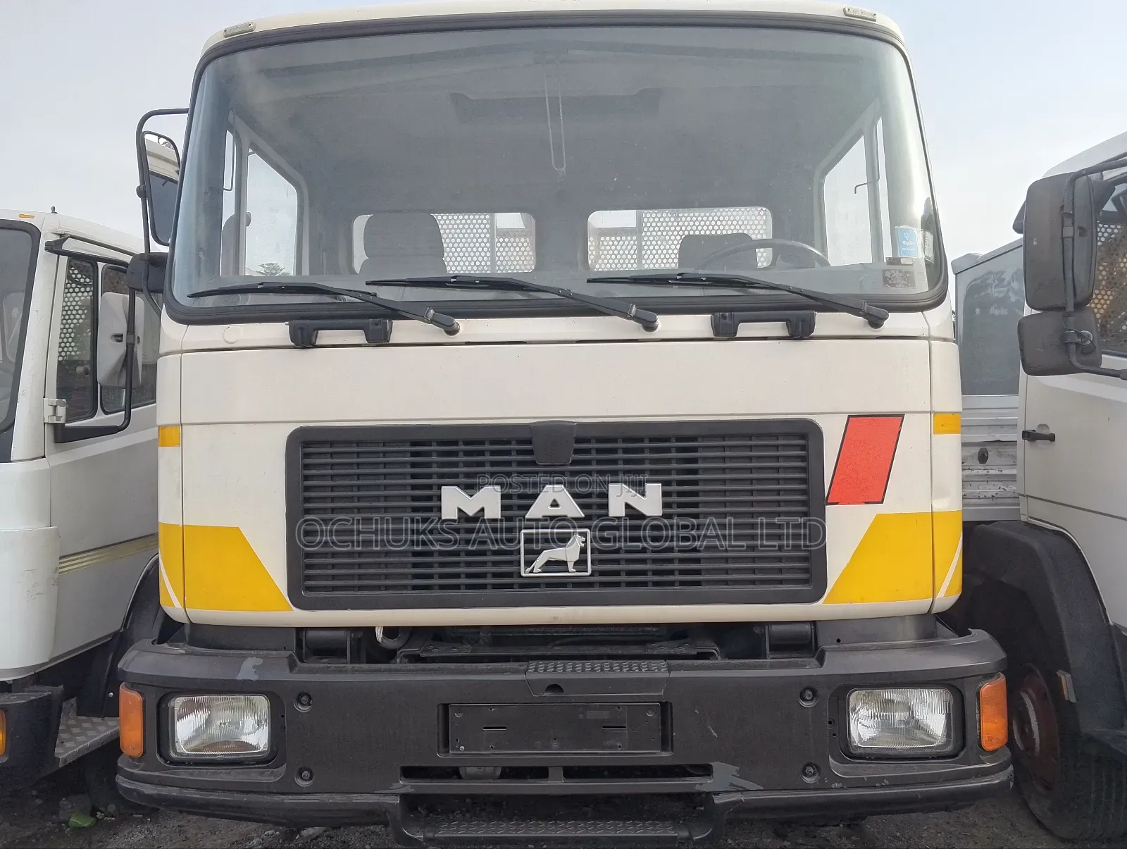 Man Diesel Tipper With Hyibe 
