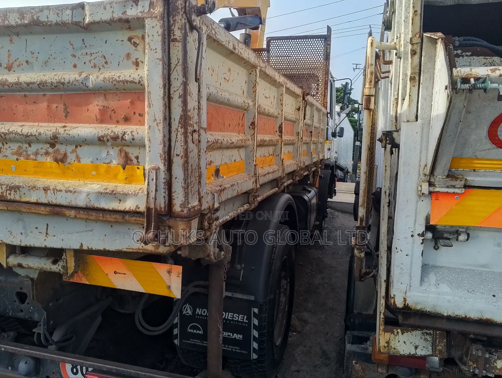 Man Diesel Tipper With Hyibe 