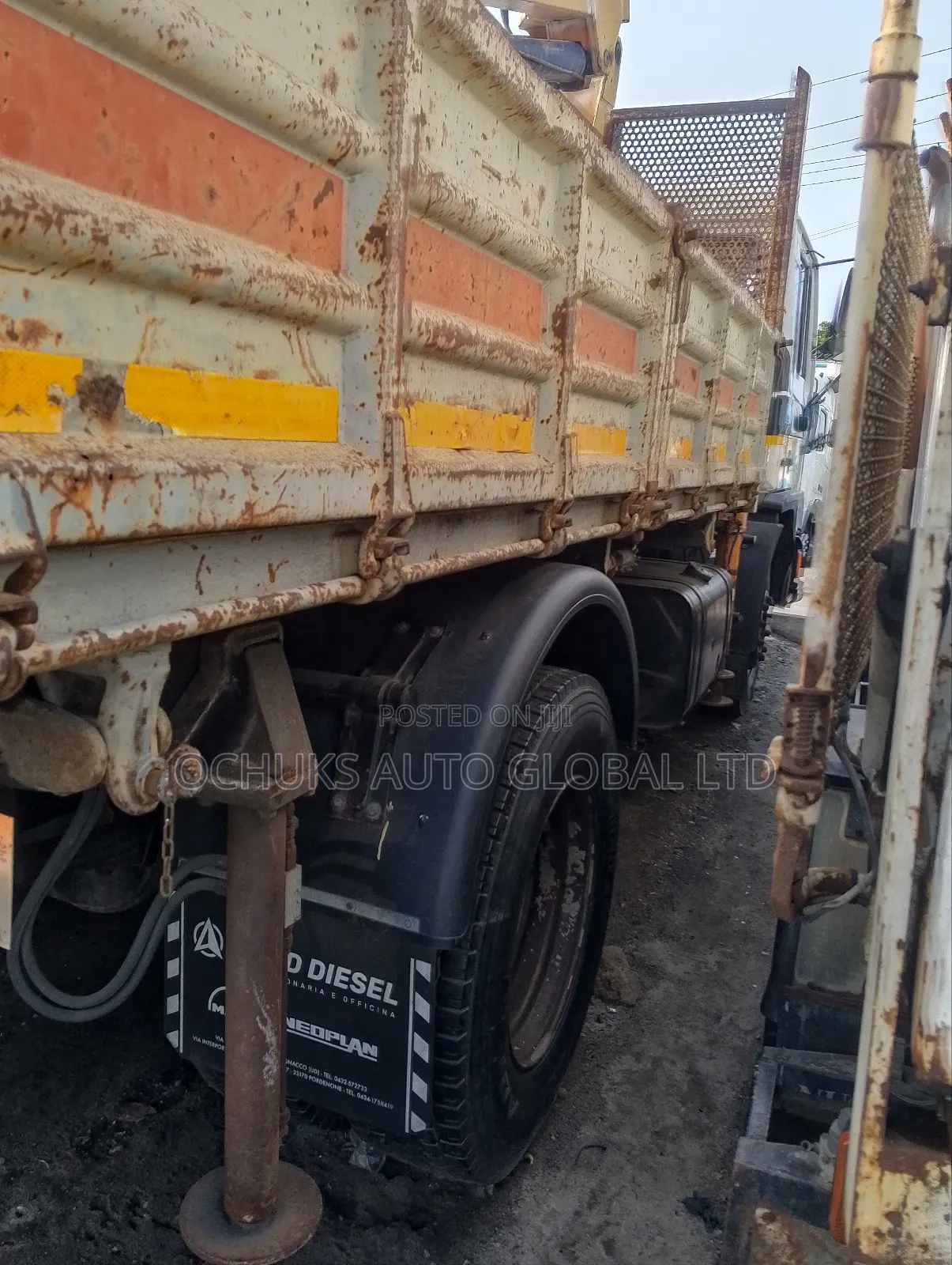Man Diesel Tipper With Hyibe 