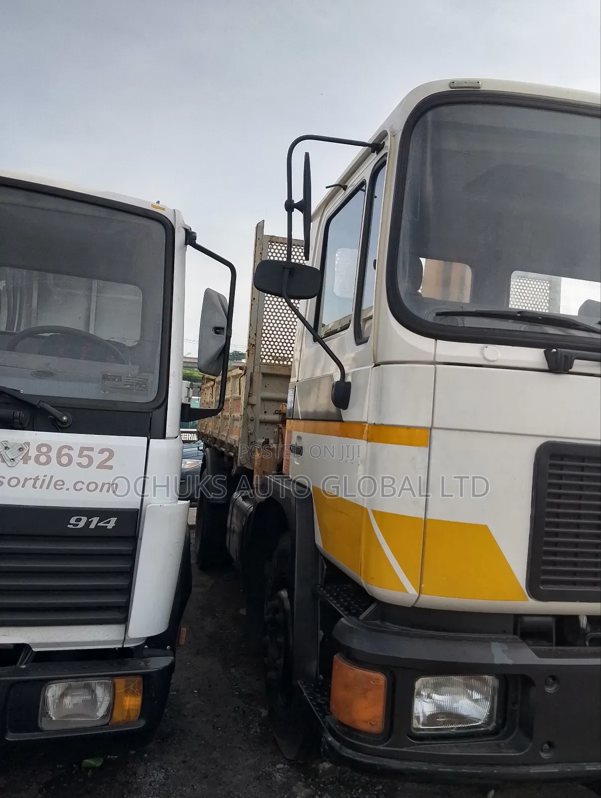 Man Diesel Tipper With Hyibe 