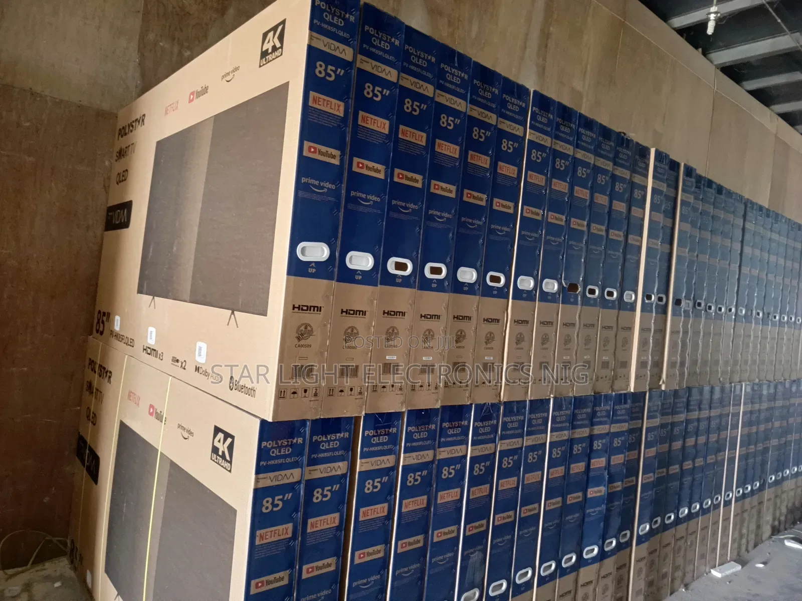 85 Qled Smart Tv Polystar