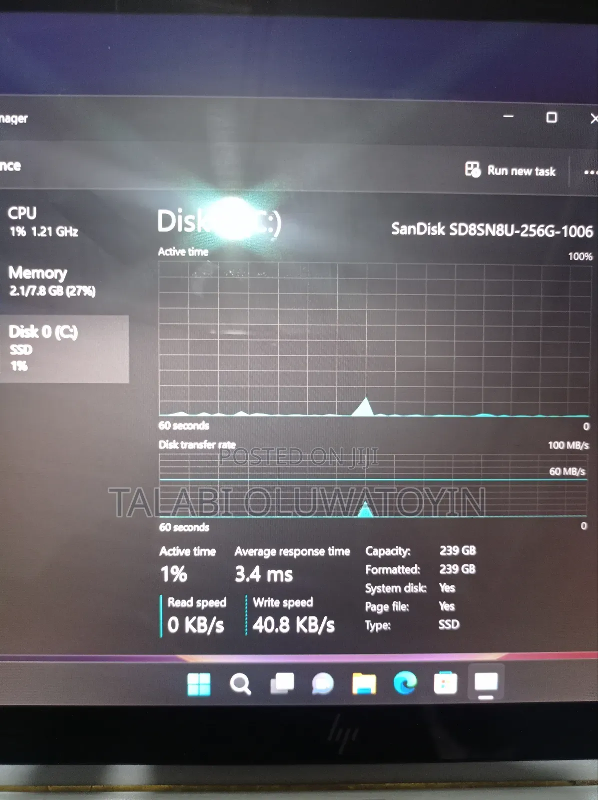 Laptop HP EliteBook X360 1030 G3 8GB Intel Core i5 SSD 256GB