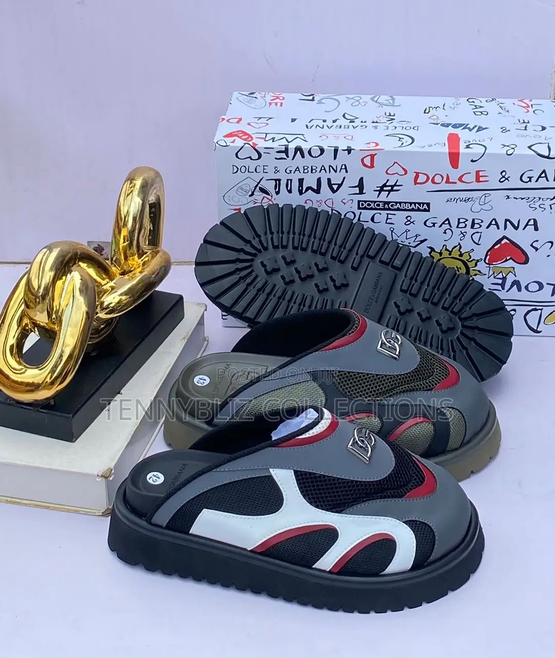Hot Sale Latest Dolce and Gabbana Half-Shoes