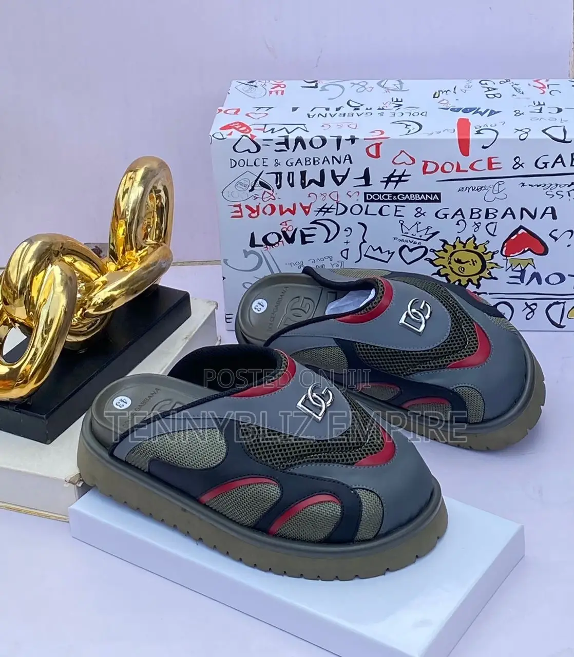 Hot Sale Latest Dolce and Gabbana Half-Shoes