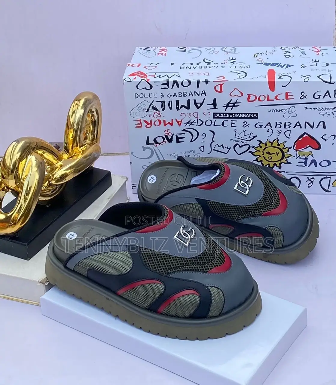 Hot Sale Latest Dolce and Gabbana Half-Shoes