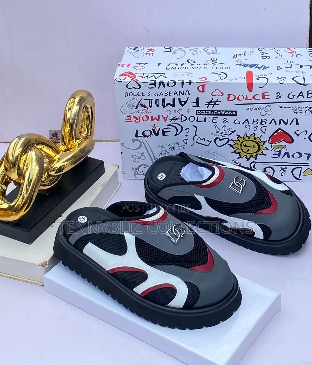 Hot Sale Latest Dolce and Gabbana Half-Shoes