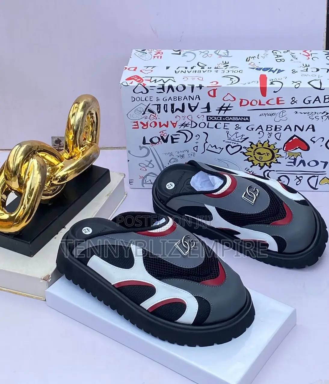 Hot Sale Latest Dolce and Gabbana Half-Shoes