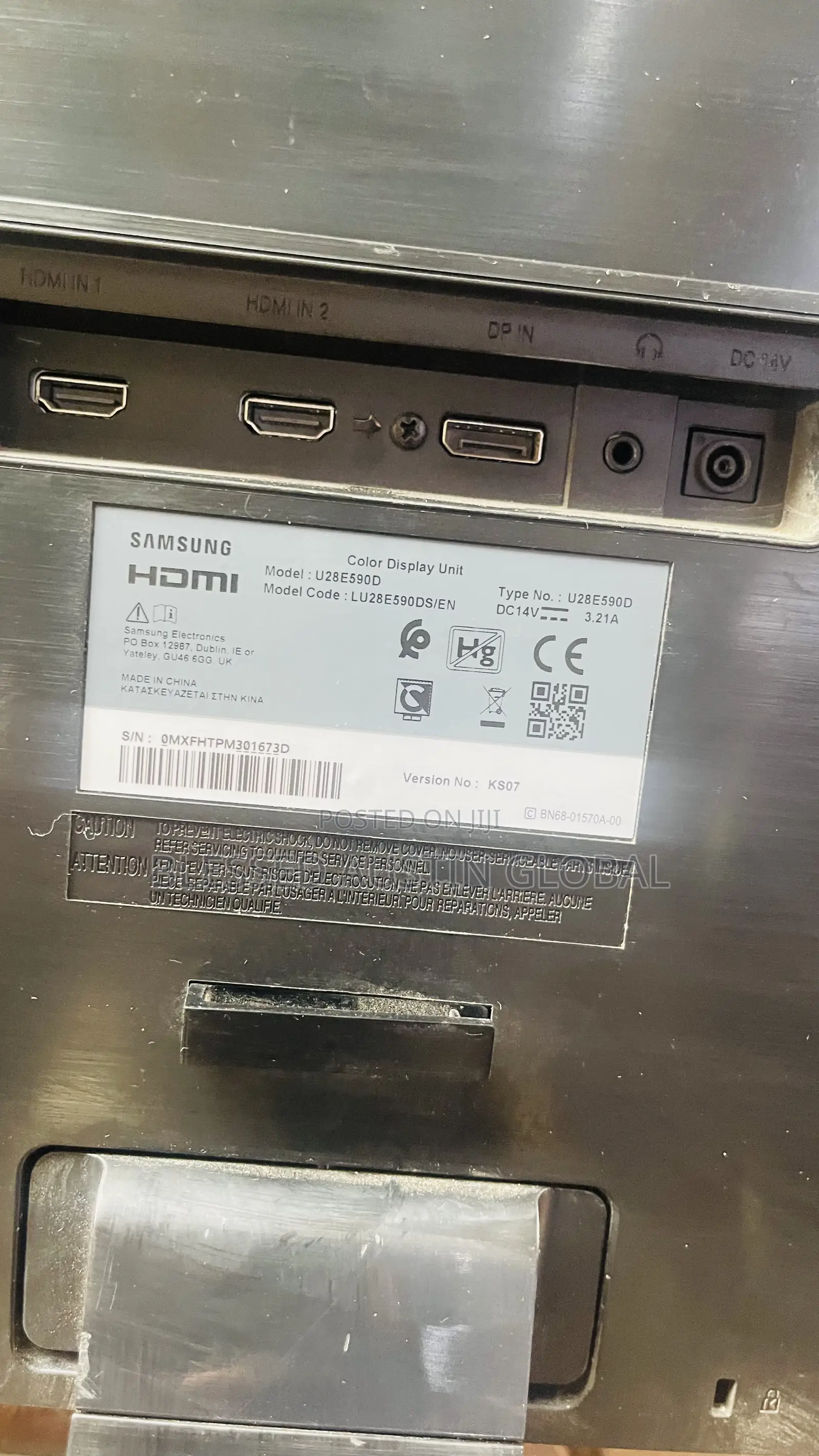 28 Inches Gaming Display Resolution Monitor