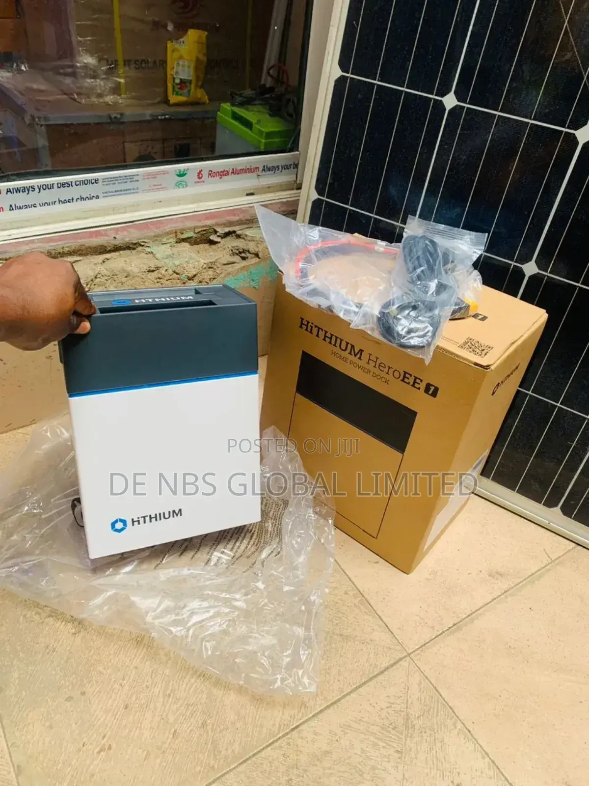 Hithium 1kwh Solar Generator With Inbuilt Lithium Battery
