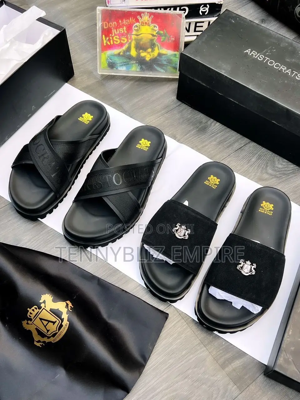 Discover the Latest Luxury Slides From Aristocrats