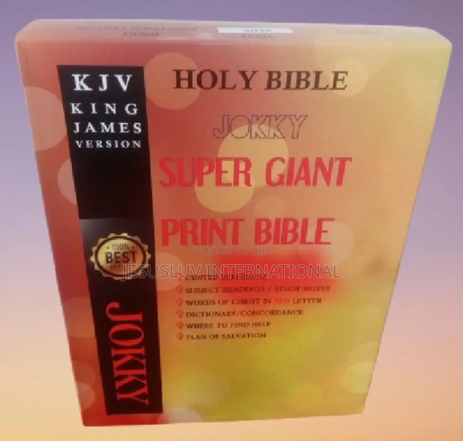 KJV Super Giant Print Centre Reference Bible,Concordance