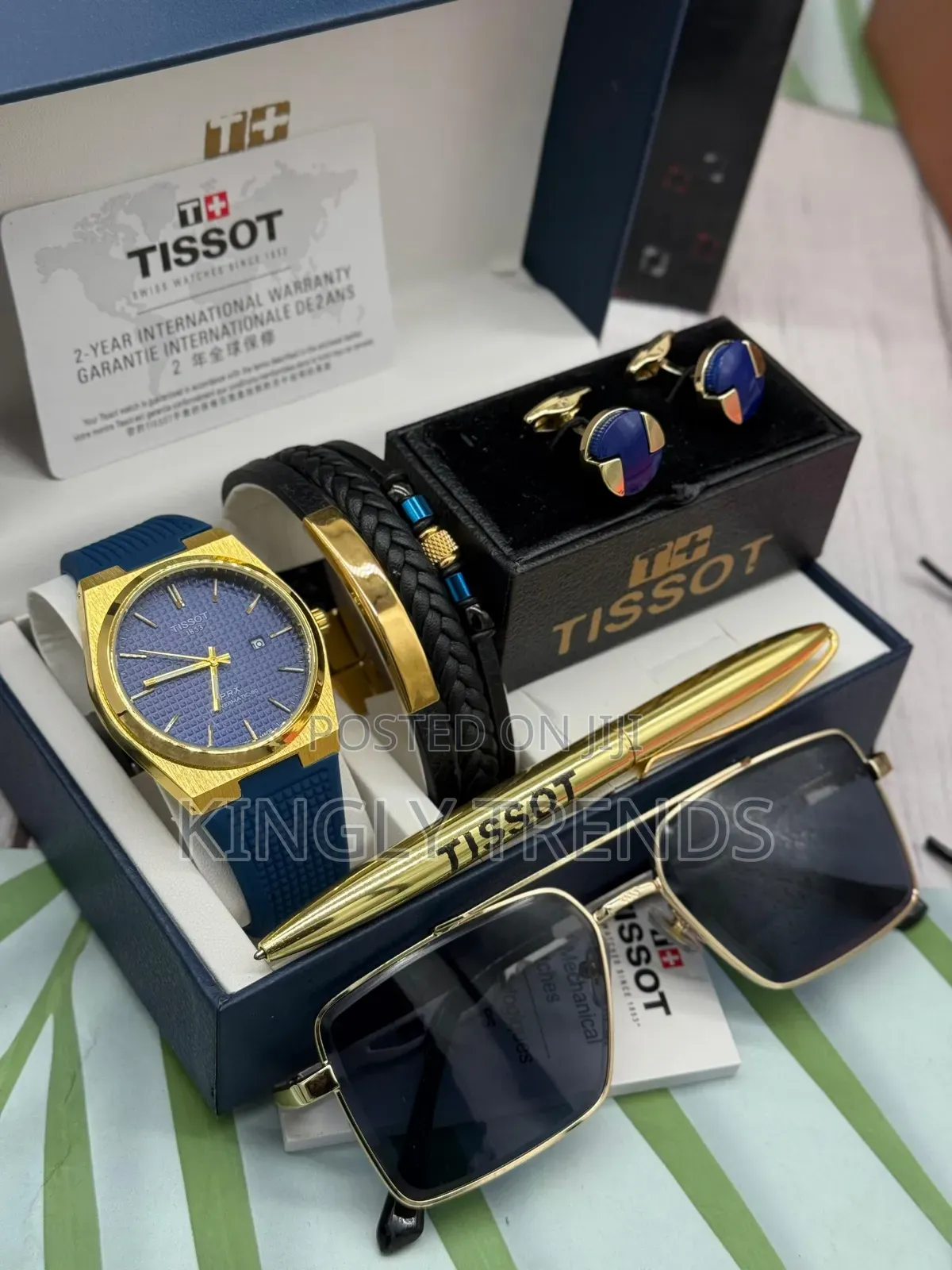 Exclusive Tissot Rubber Masculine Set