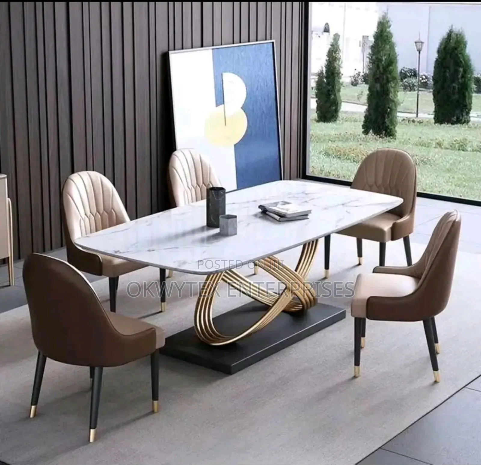 Executive Today Turkey by 6 Seaters Dinning Set