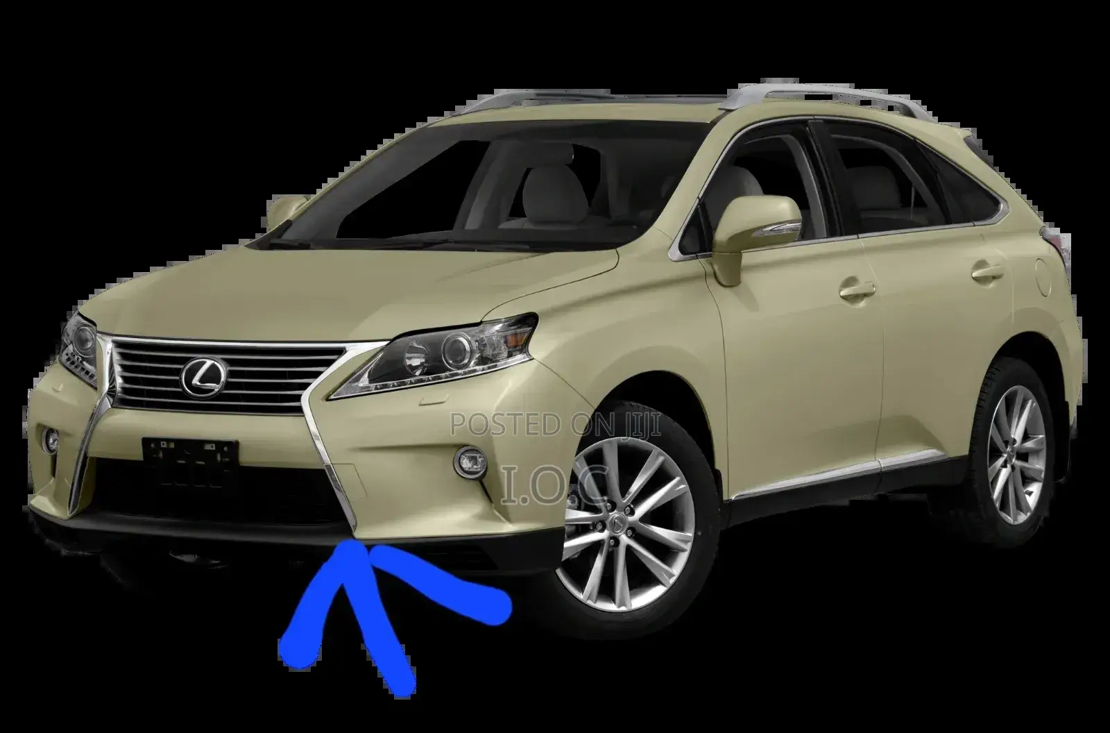 Complete Front Bumper Rx 350 2015