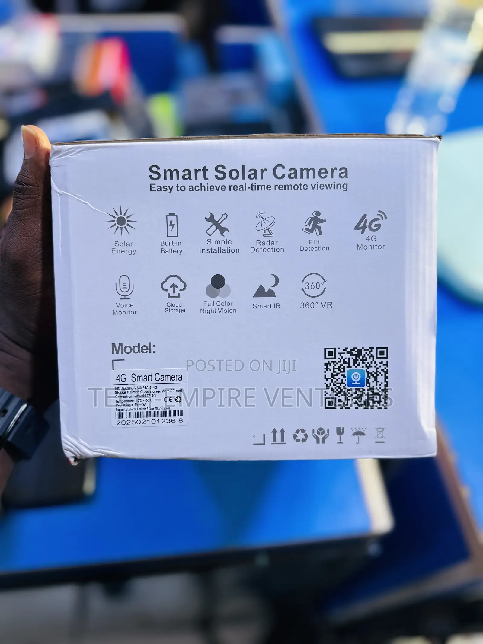 Gz Sony Dual Lens Solar CCTV