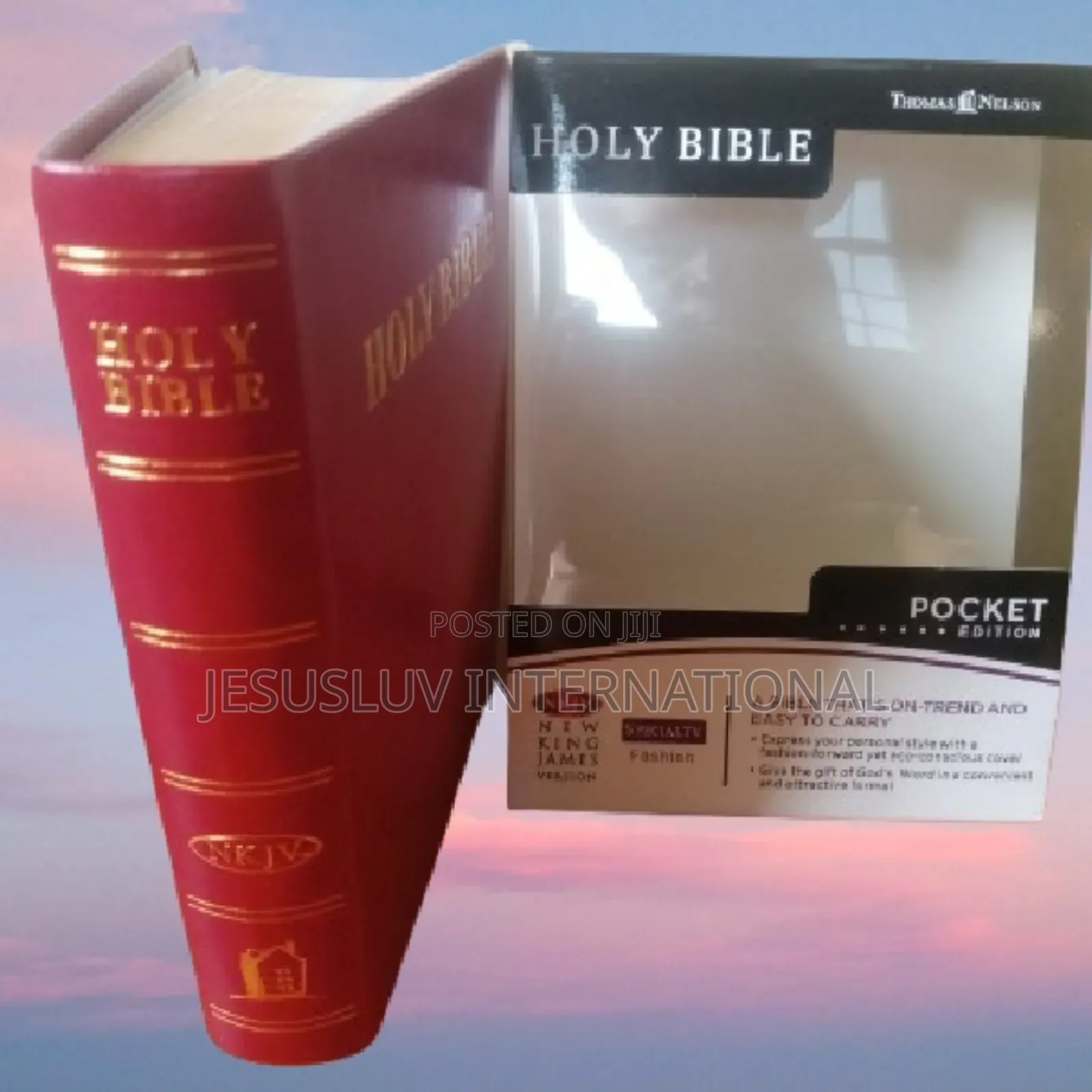 Holy Bible: NKJV Compact ( Pocket Edition) Leathersoft -