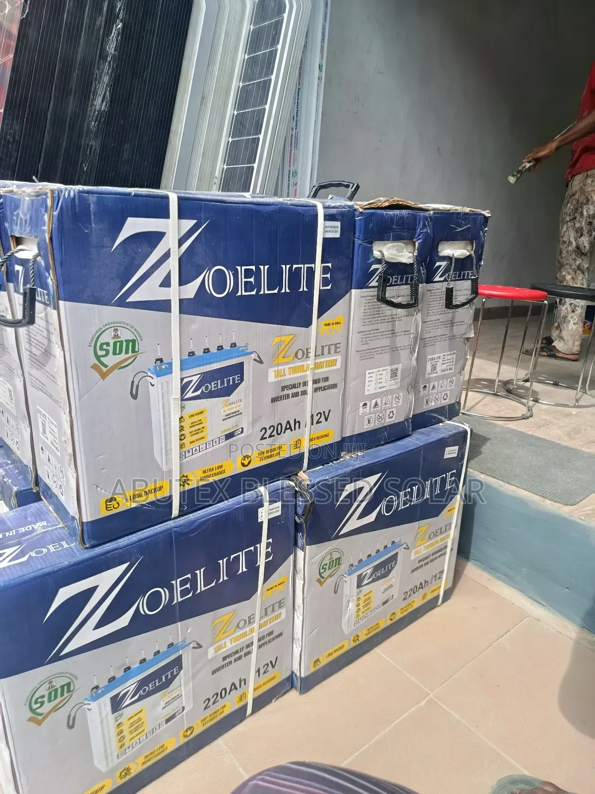 220ah 12v Tubular Battery Indian Battery