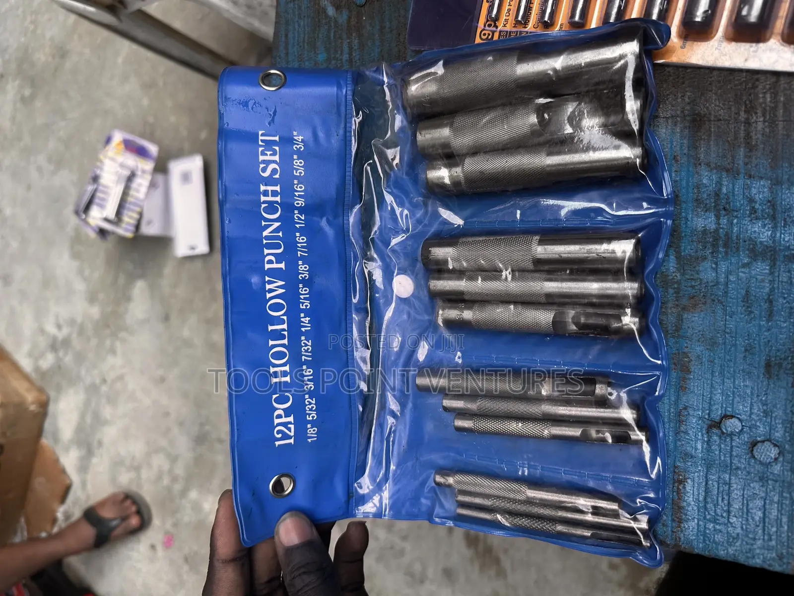 12pcs Hollow Punch Set