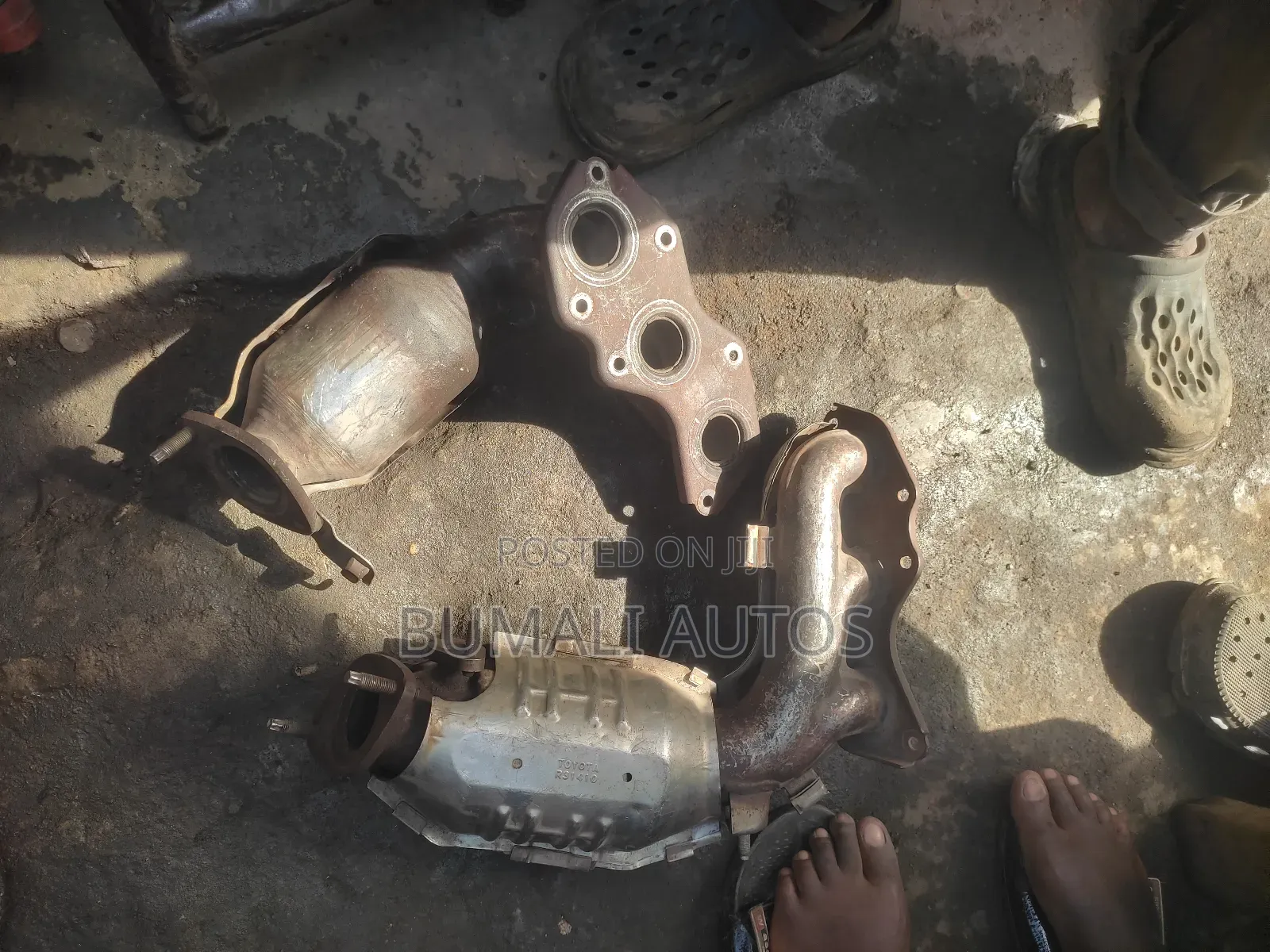 Manifold Catalyst Converter Highlander Hybrid 2012 Model