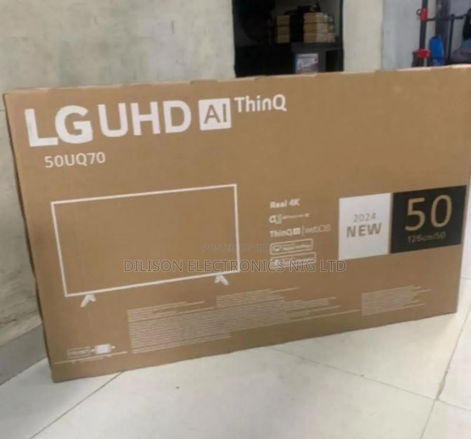 50" Lg Uhd Ultra Slim Smart Television