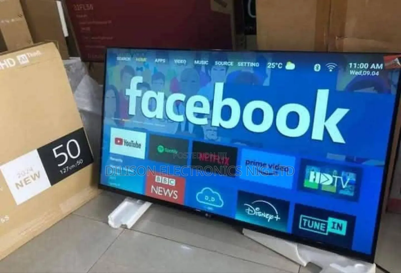 50" Lg Uhd Ultra Slim Smart Television