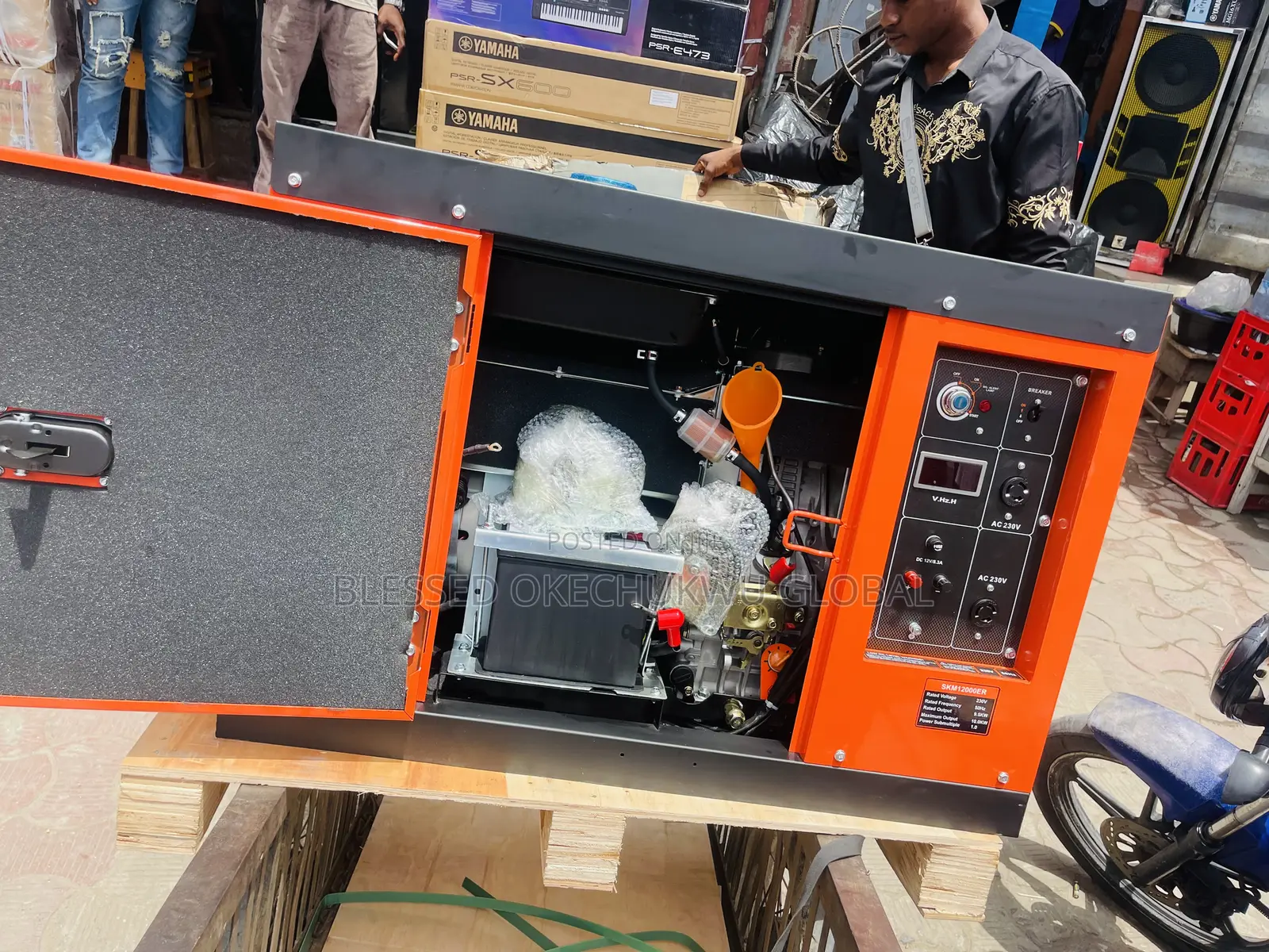 10kva Kemage Remote Soundproof Generator With Warranty