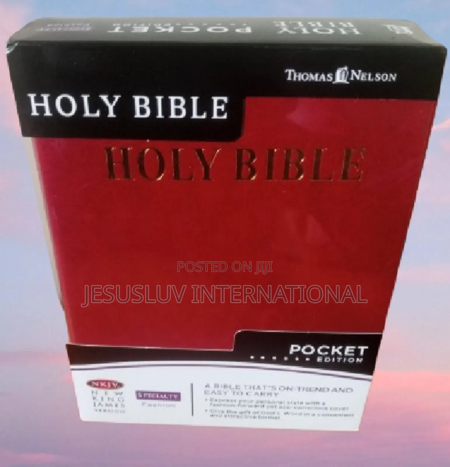 New King James Version,Compact Gift Bible-Pocket Edition