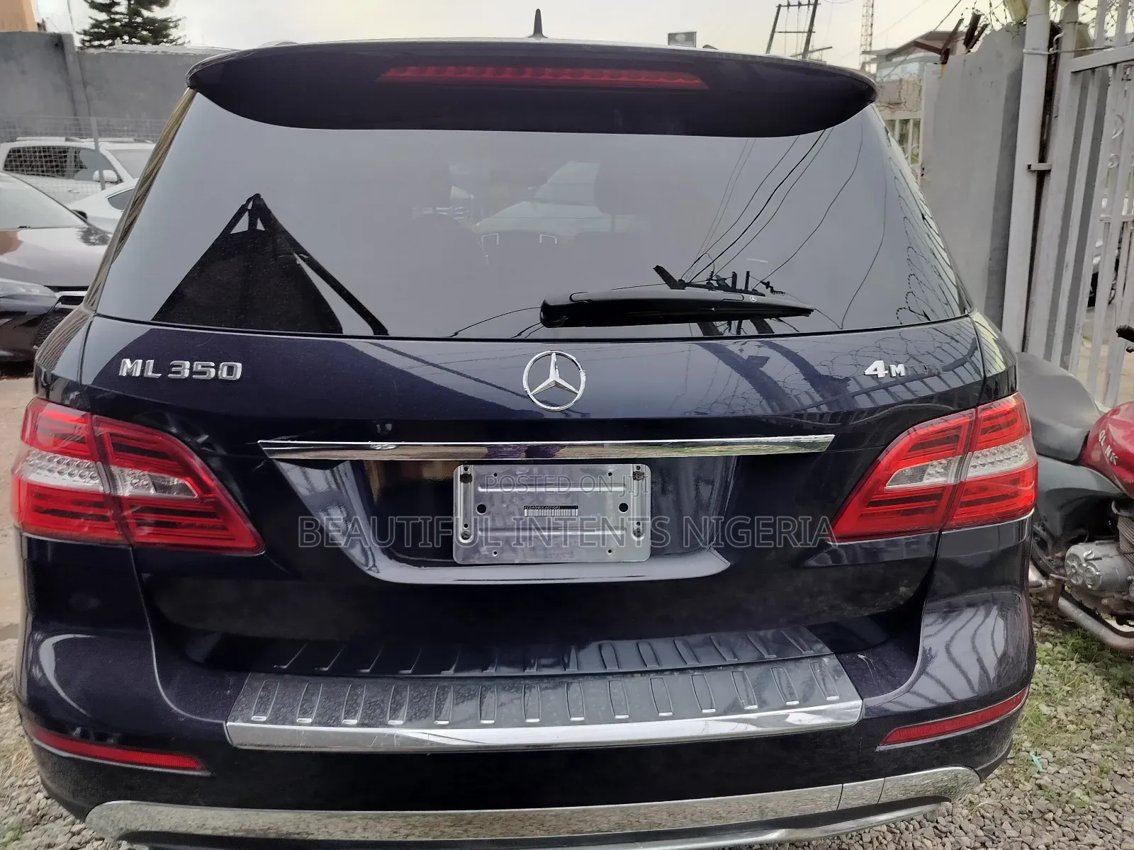 Mercedes-Benz M Class ML 350 4Matic 2012 Black