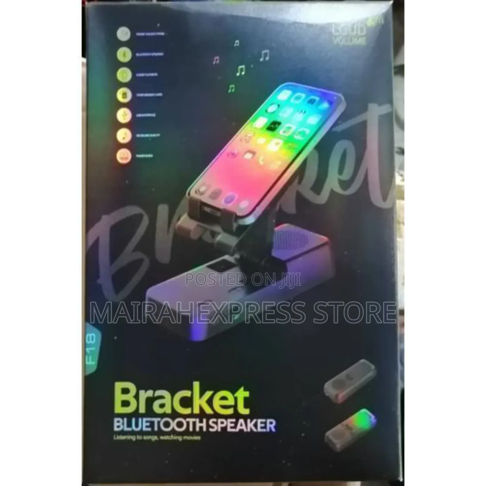 2in1 Phone Stand/Bracket Rechargeable Bluetooth Speaker