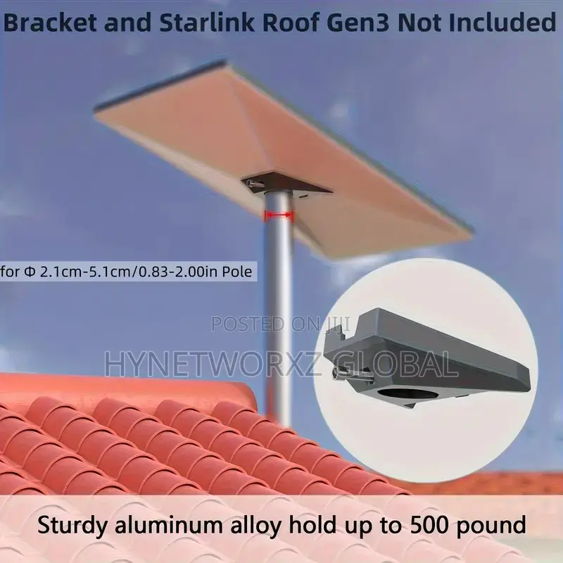 Starlink Gen3 Roof Mount Adapter
