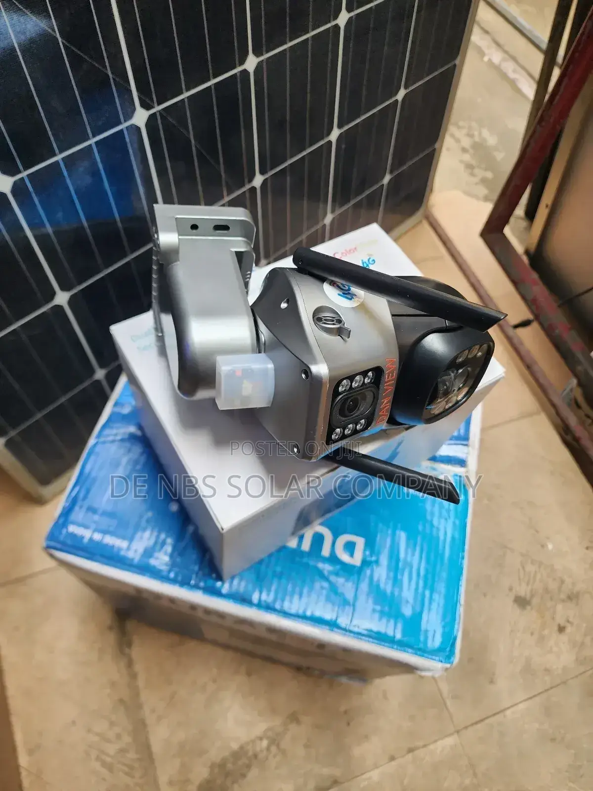 PTZ 4g Sim Card Auto Tracking Solar Alert Camera 360°