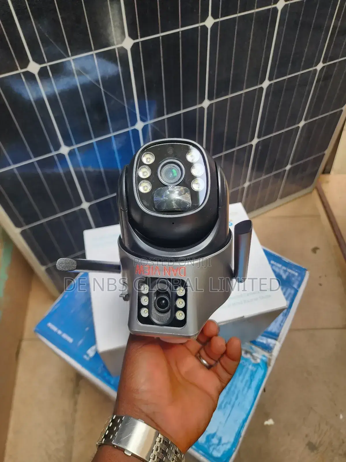 PTZ 4g Sim Card Auto Tracking Solar Alert Camera 360°